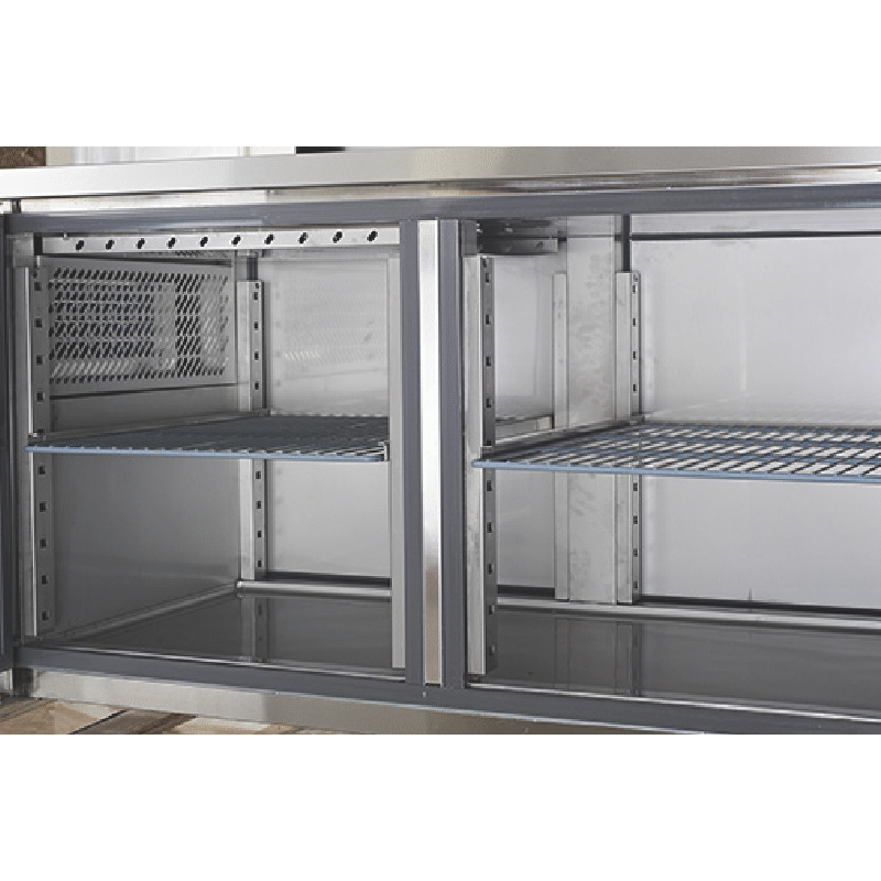 Commercial Stainless Steel Undercounter Freezer