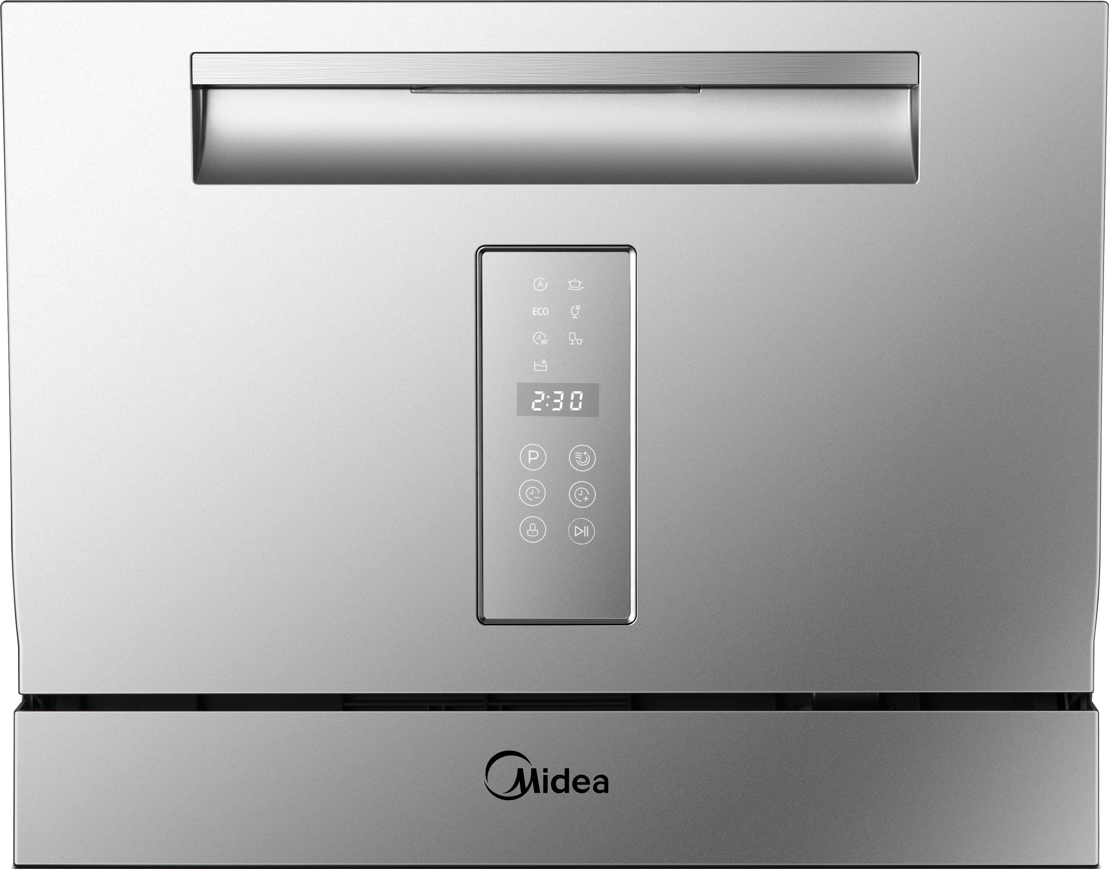 Compact Countertop Dishwasher with Multiple Wash Cycles