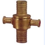 Four-Way Fire Hose Coupling