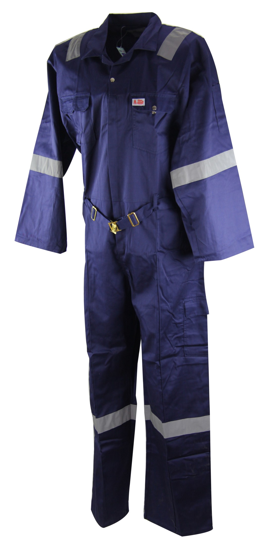 Navy Blue Reflective Work Coverall