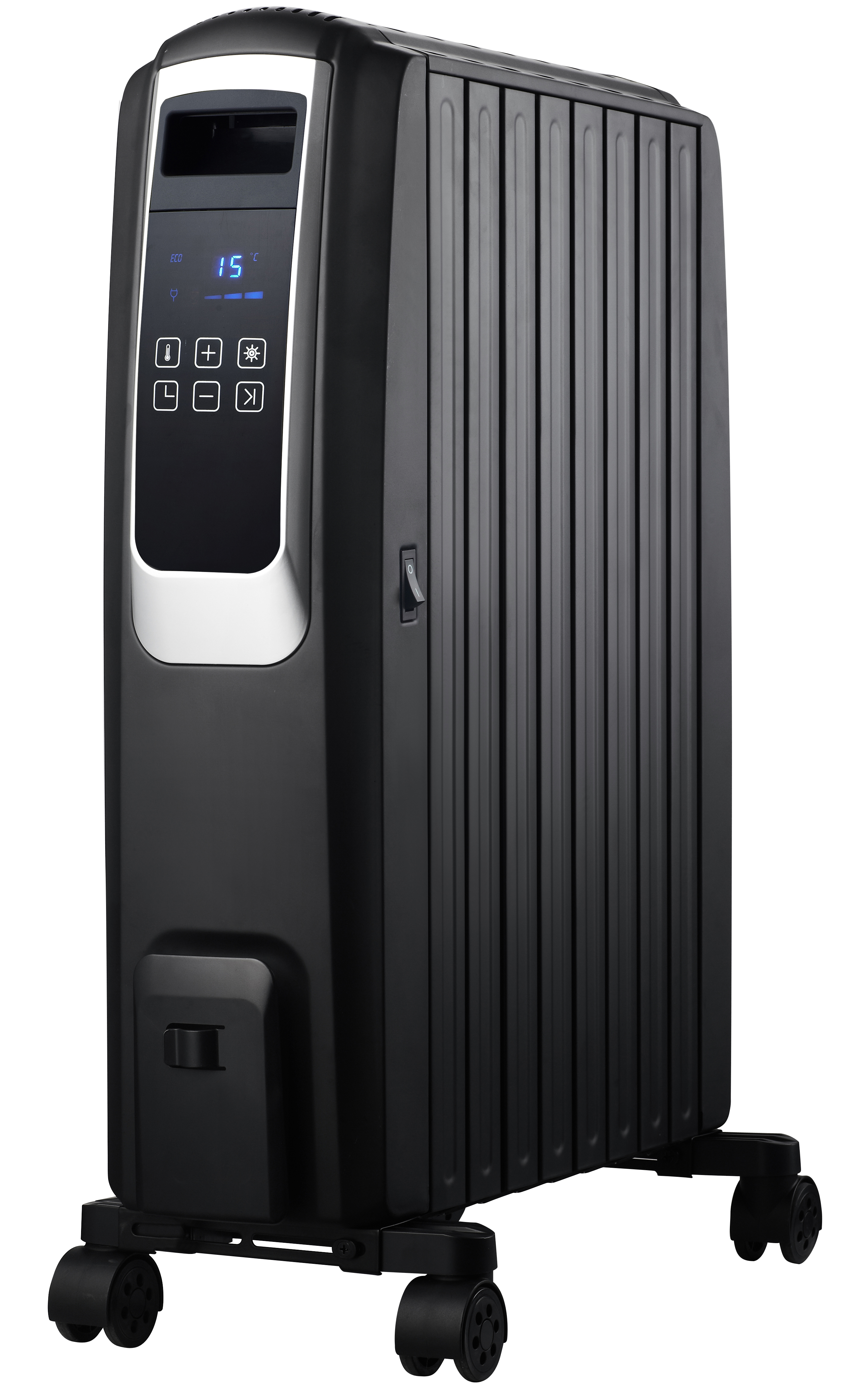 Covered digital oil heater; Covered digital oil filled radiator - Image 2