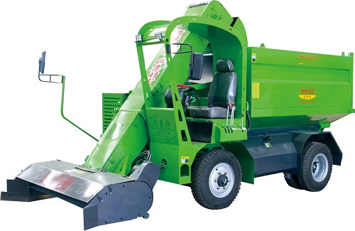 Mobile Cow Dung Collector