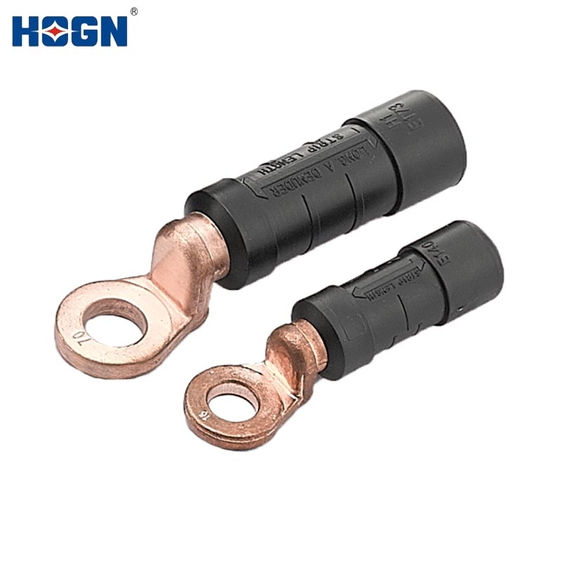 Pre-Insulated Bimetallic Lug for Aluminum to Copper Connection