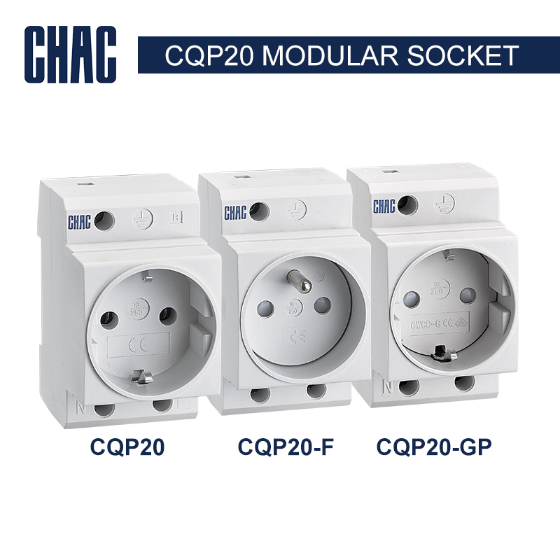 DIN Rail Mountable Modular Socket