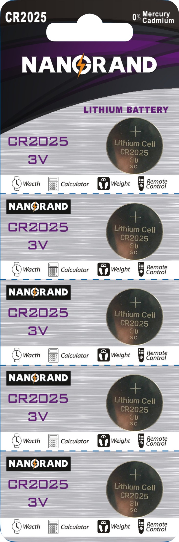 CR2032 Lithium Coin Cell Battery