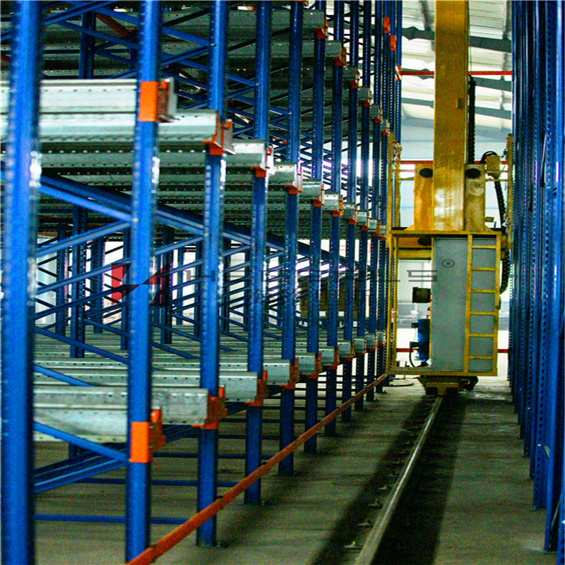 Automated FIFO Pallet Racking System with Crane Stacker