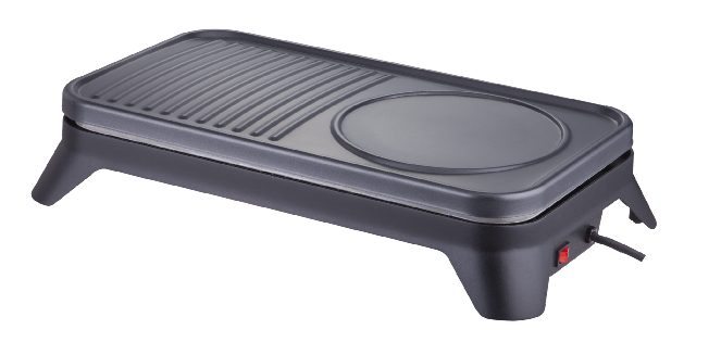 Electric Crepe and Pancake Maker with Griddle