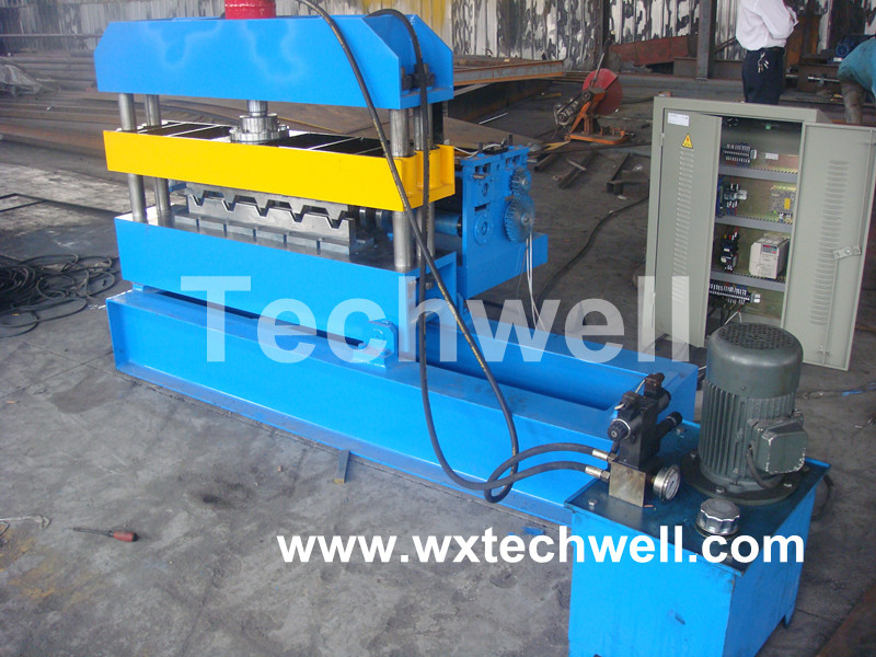 Metal Sheet Crimping and Curving Machine for Roofing