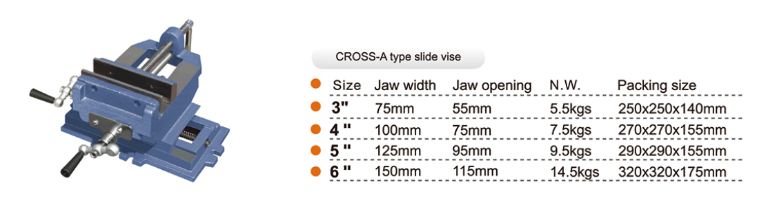 Cross Slide Vise