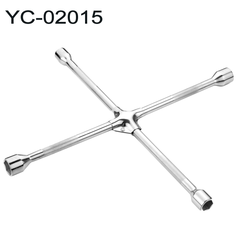 cross rim wheel socket wrench with center pad - Image 2