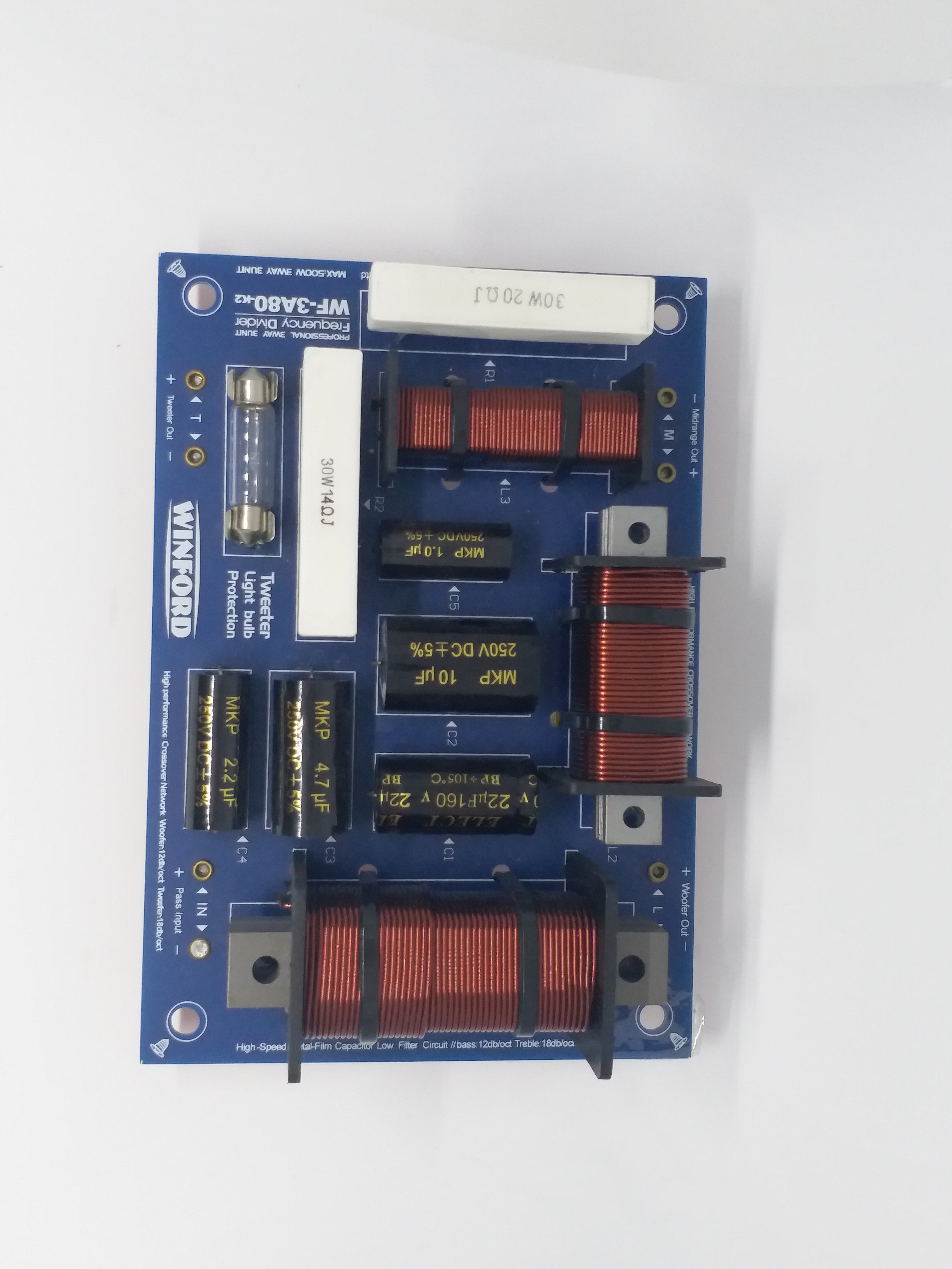 3-Way Speaker Crossover Network 500W