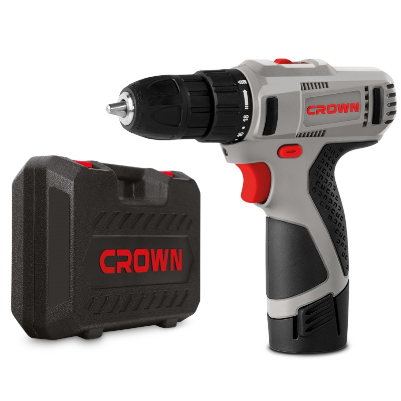 CROWN 12V Cordless Drill Screwdriver 1.5AH Power Tools CT21053LH-1.5 BMC - Image 2