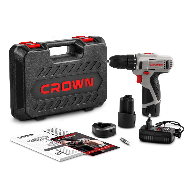 12V Cordless Drill Screwdriver with 1.5Ah Battery
