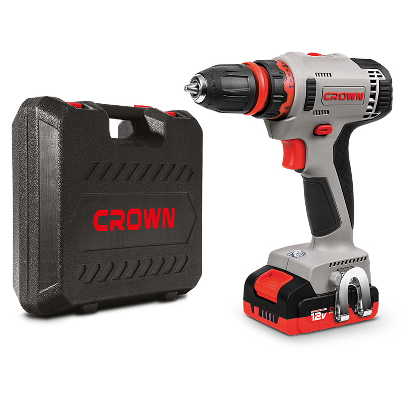 12V Cordless Drill Driver with LED Worklight