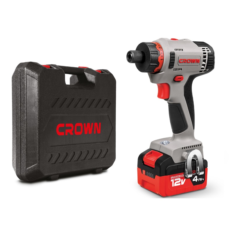 12V Cordless Screwdriver with 1/4 Inch Chuck