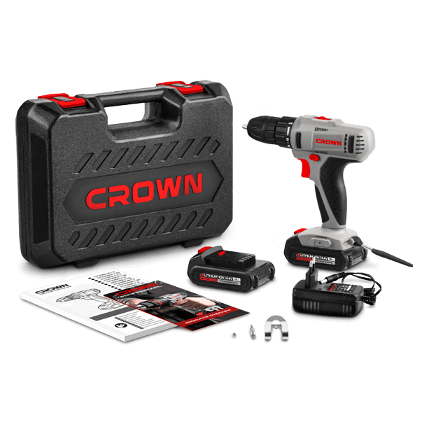14.4V Cordless Drill and Screwdriver Kit with 1.5Ah Battery
