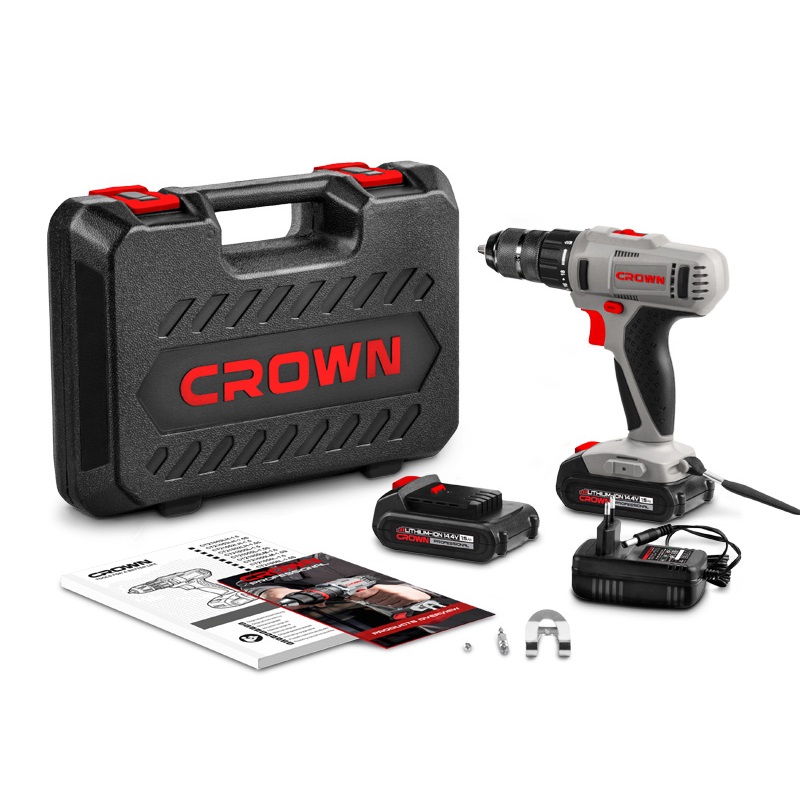 14.4V Cordless Drill Screwdriver with BMC Case