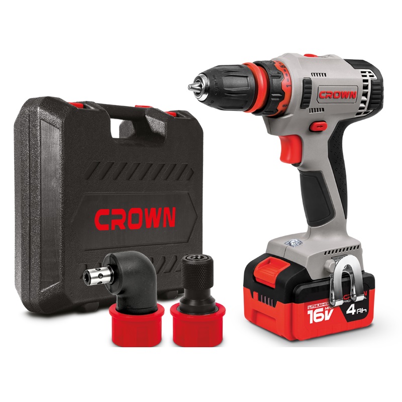 16V Cordless Drill Driver with 4Ah Li-ion Battery