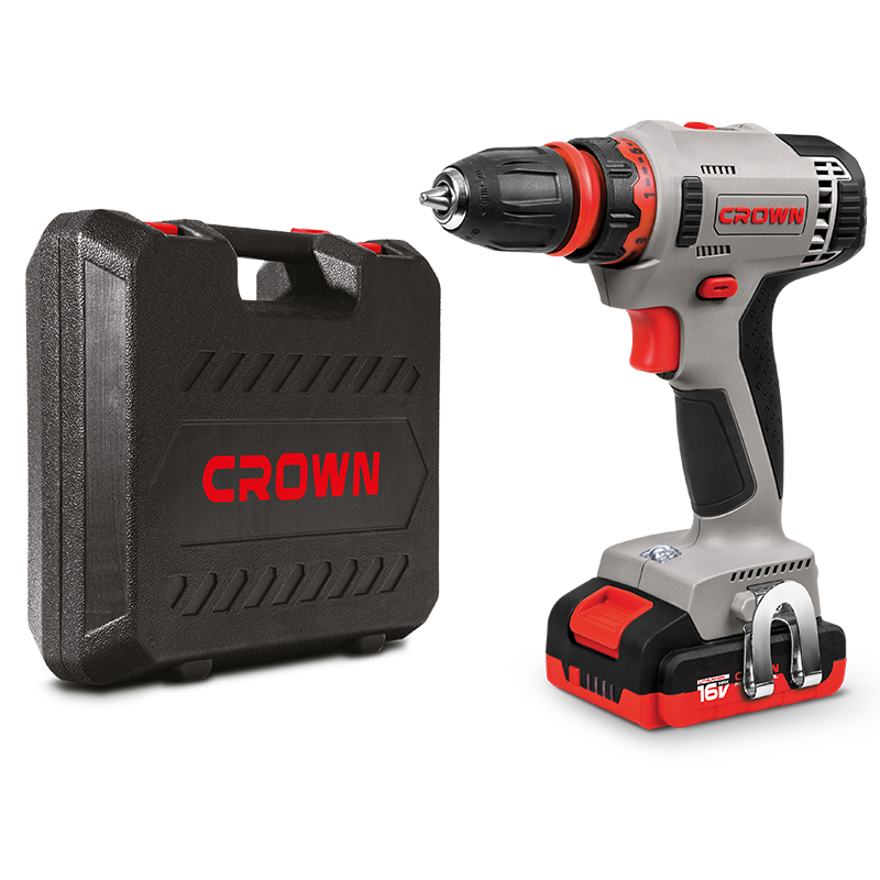 16V Cordless Drill Driver with Keyless Chuck