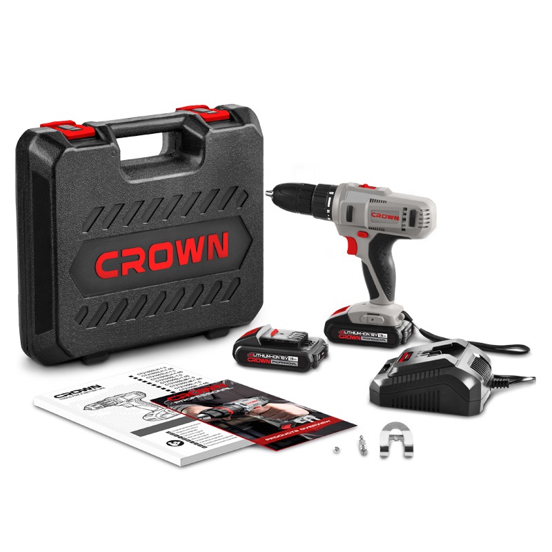 18V Cordless Drill Driver with Lithium Battery