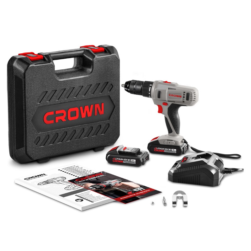 18V Cordless Drill Driver with Lithium Battery