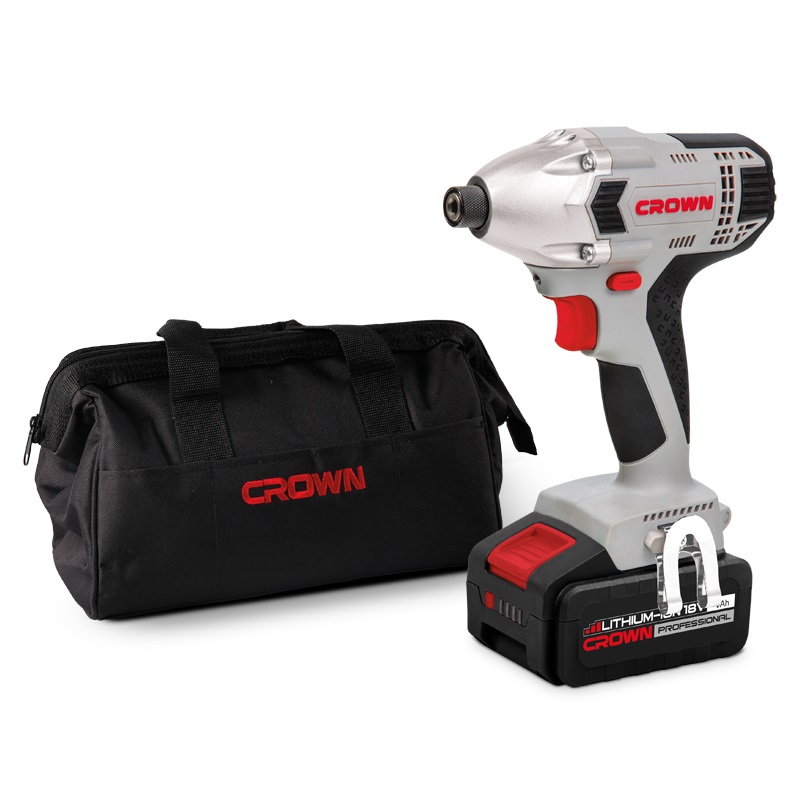 18V Cordless Screwdriver with Li-ion Battery
