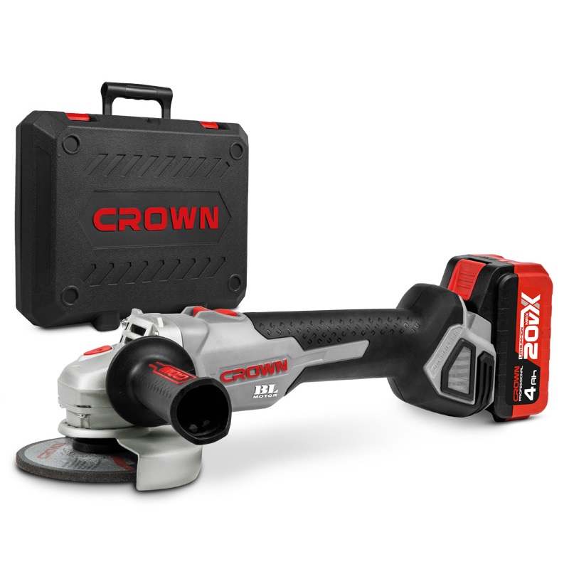 20V Cordless Angle Grinder 4-1/2 Inch with Brushless Motor