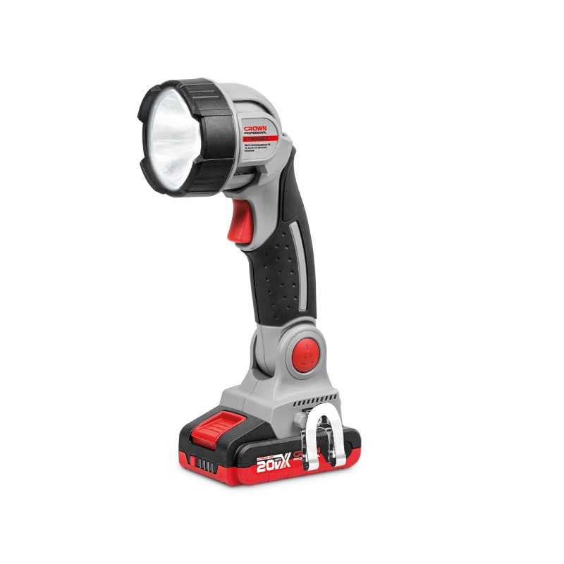CROWN 20V Cordless Handheld Work Light 2AH Lithium-ion Power Tools CT26008HX-2S - Image 2