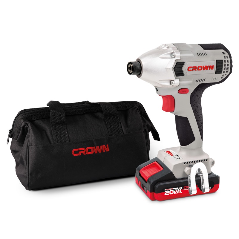 20V Cordless Brushless Impact Wrench with 2AH Battery