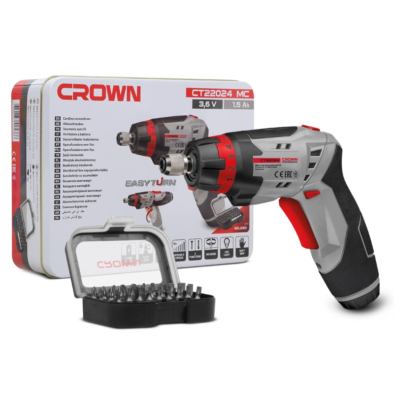 3.6V Cordless Screwdriver with Variable Torque