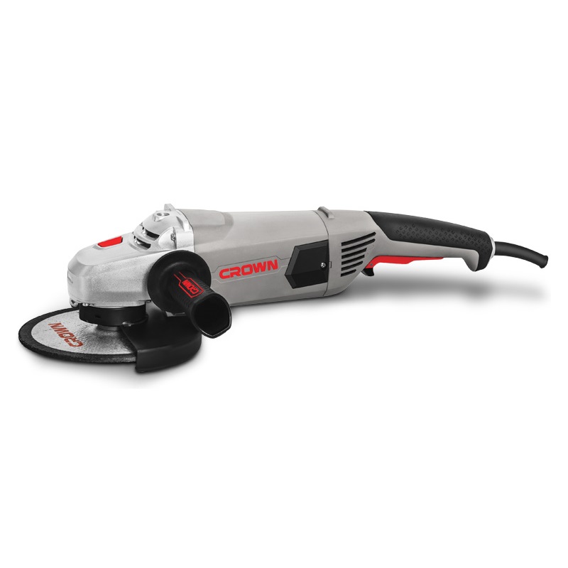 CROWN 7" Angle Grinder 2600W Soft Start Cutting Off Power Tools CT13489-180S - Image 2