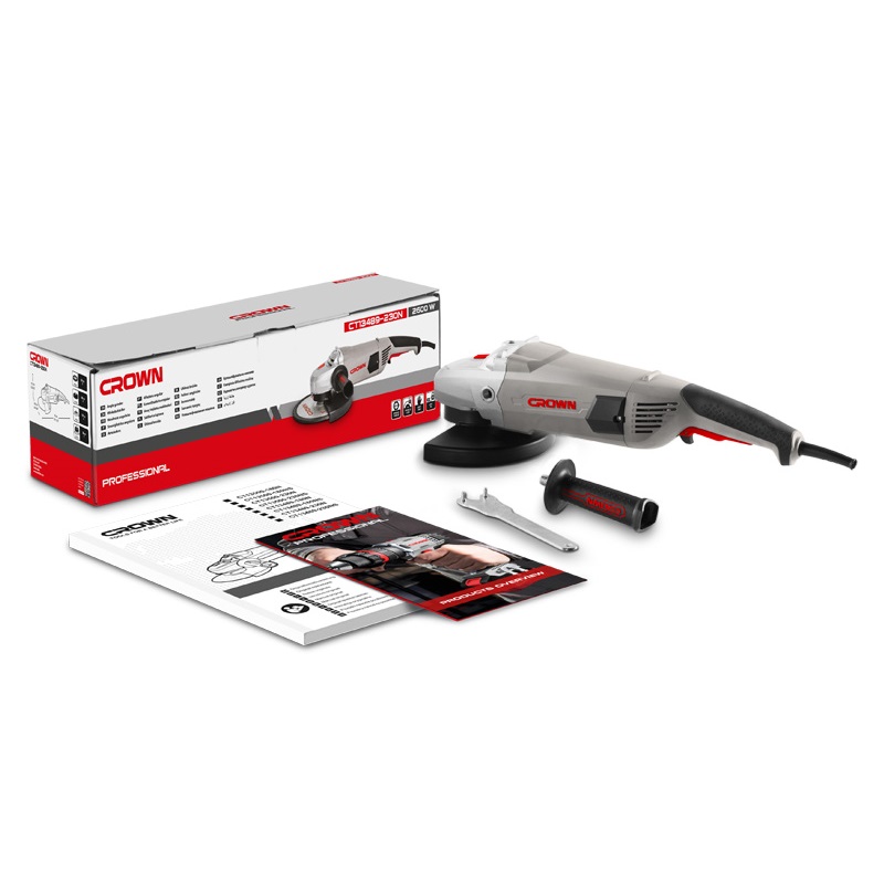 9-Inch 2600W Angle Grinder