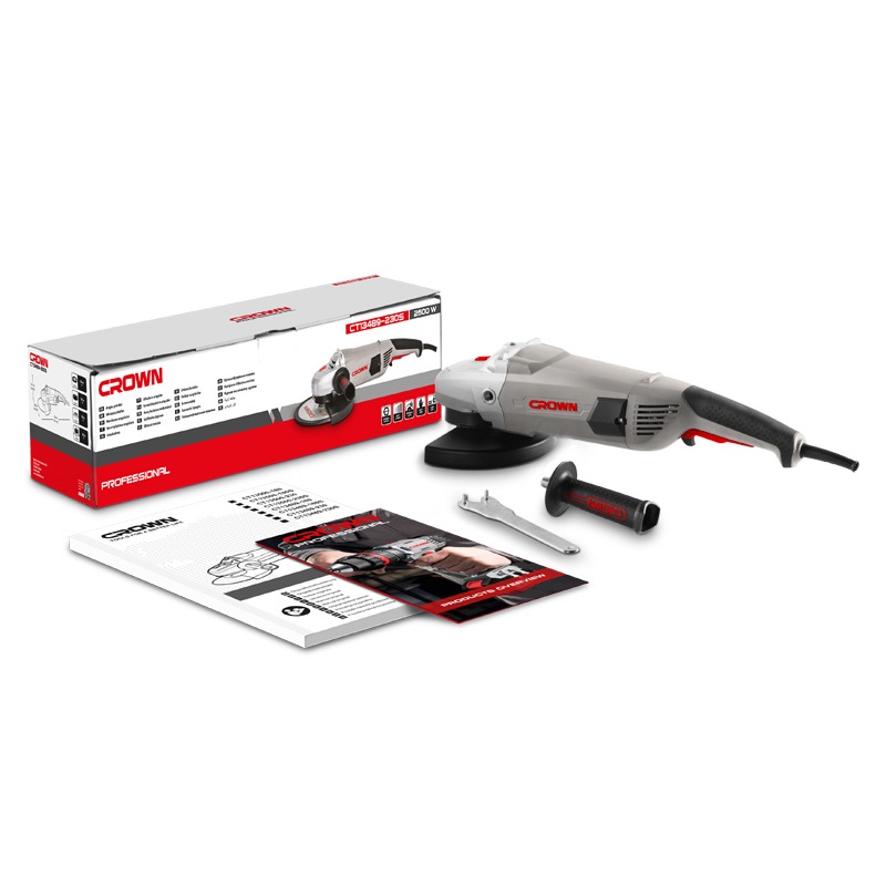 9-Inch 2600W Angle Grinder