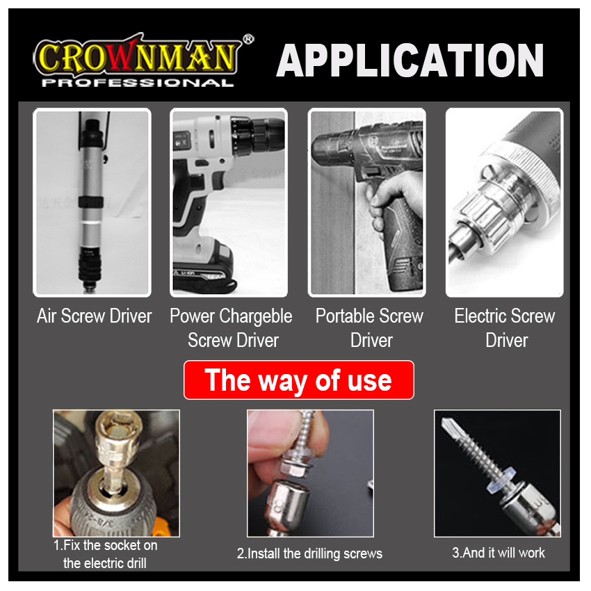 Application with power tools