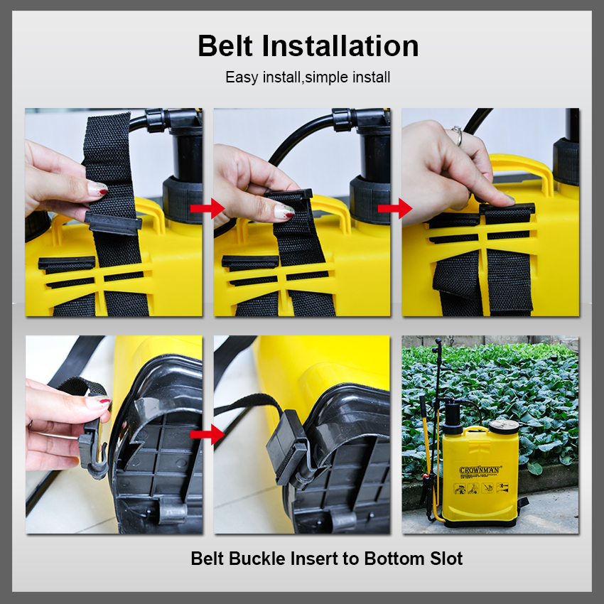 Belt installation guide
