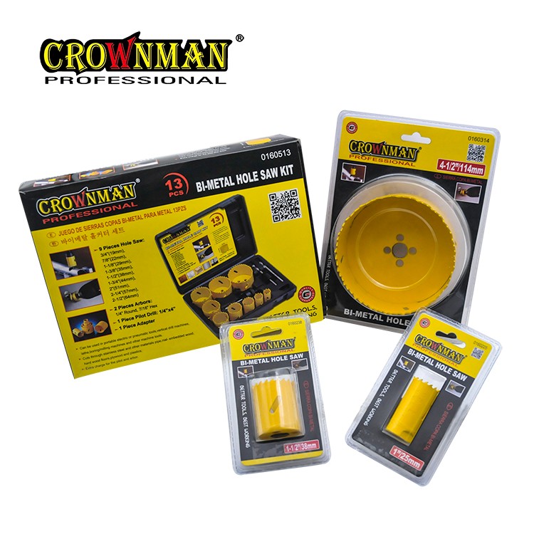 Bi-Metal Hole Saw for Wood and Metal