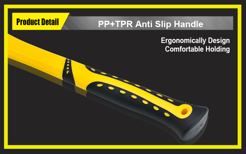 Ergonomic anti-slip handle