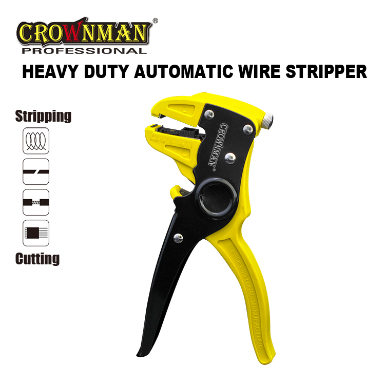 CROWNMAN Hand Tools of Heavy Duty Wire Stripping Pliers - Image 2