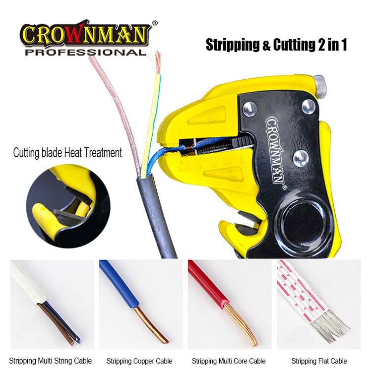 Heavy Duty Wire Stripping Pliers