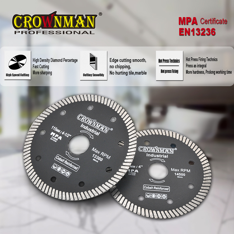 CROWNMAN Hot Press Diamond Cutting Disc - Image 2