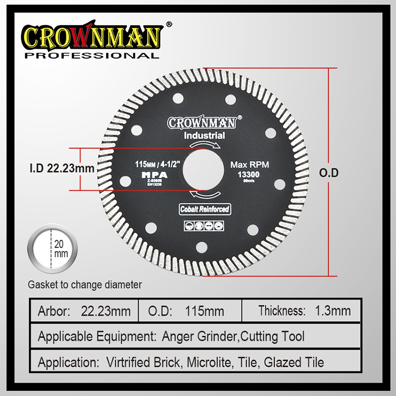 Diamond Cutting Disc for Tile and Stone