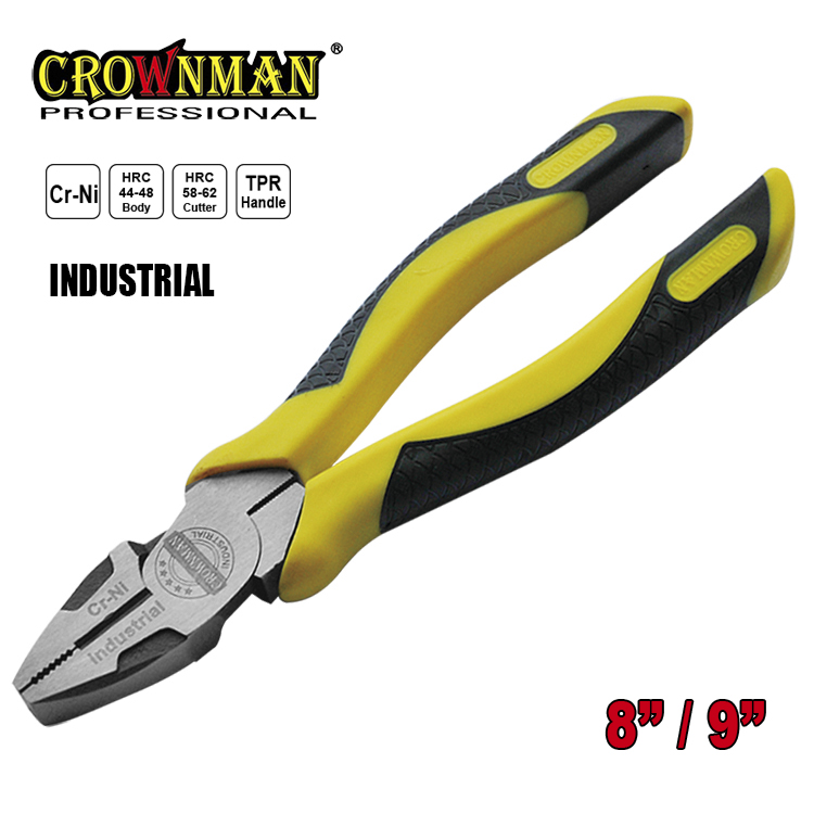 CROWNMAN Industrial Eccentric Combination Pliers - Image 2