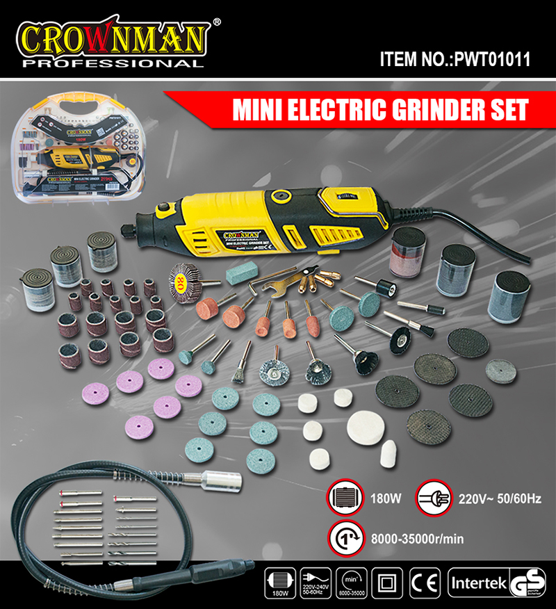 CROWNMAN Mini Electric Grinder Set - Image 2