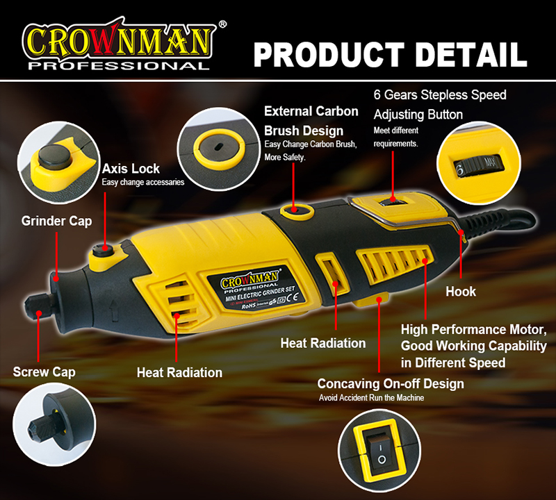 Mini Electric Rotary Tool Kit