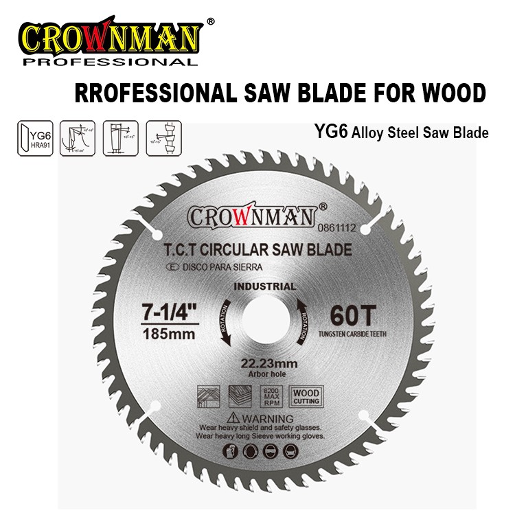 CROWNMAN T.C.T Saw Blade - Image 2