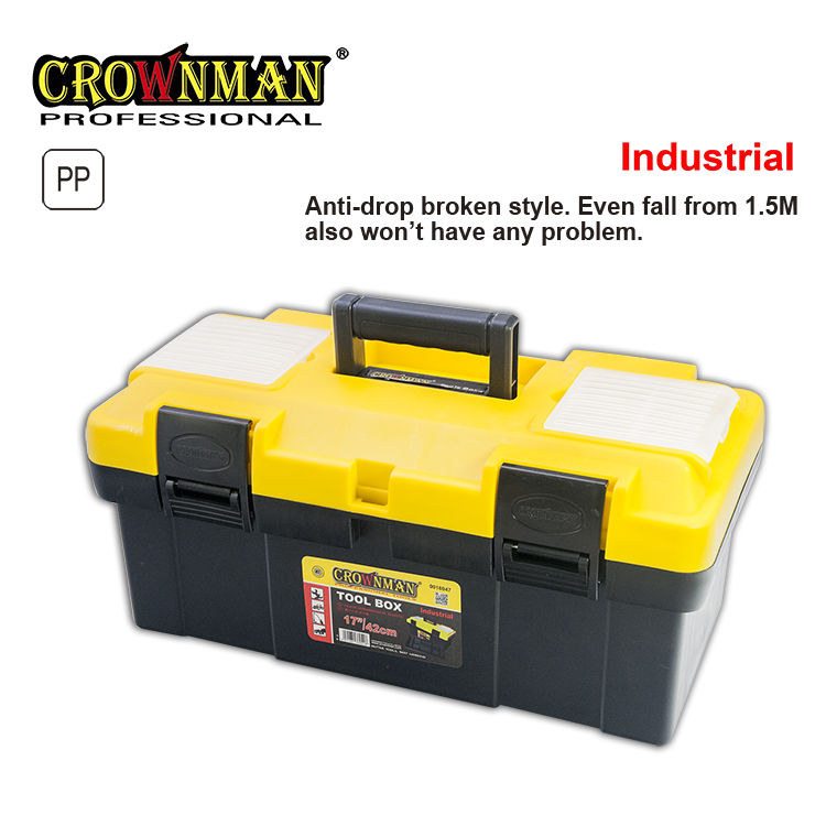 Double-Layer PP Plastic Tool Box