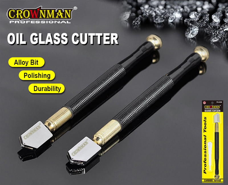 CROWNMAN Tungsten Carbide Oil Glass Cutter For Glass Tile Cutting - Image 2