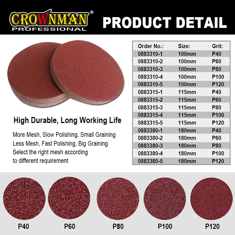 Velcro Sanding Disc for Sanders