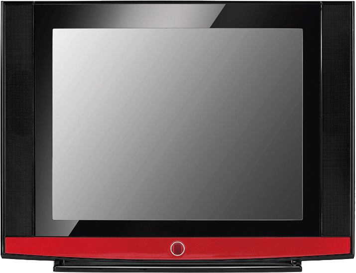 Standard Definition CRT TV with Integrated Speakers