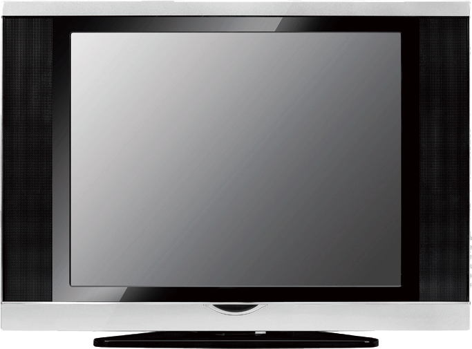 Standard Definition CRT Television with Side Speakers